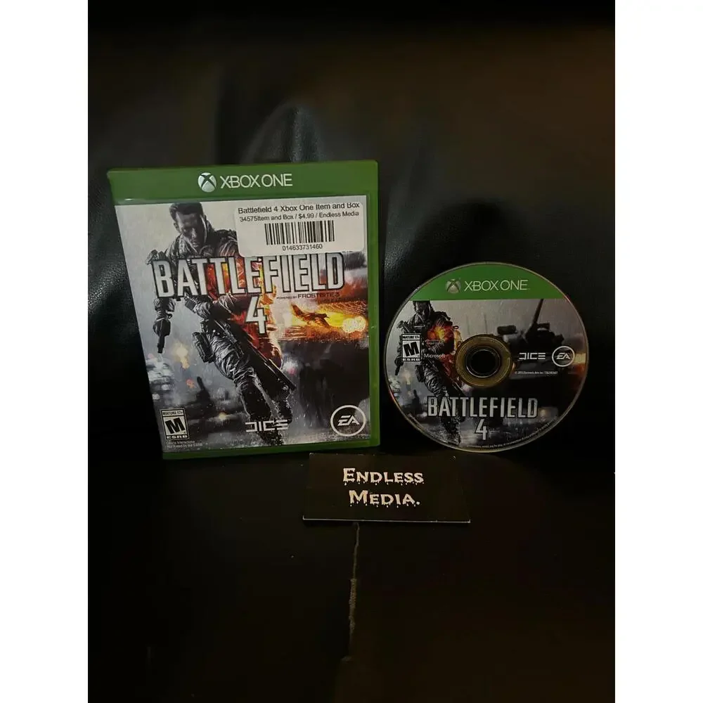 Battlefield 4 Microsoft Xbox One Item and Box Video Game